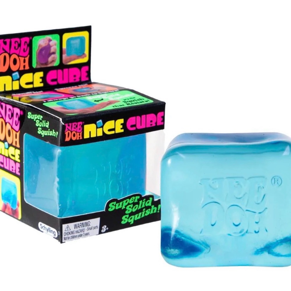🐣 Nice Cube Super Solid Squish - Blue 🚀